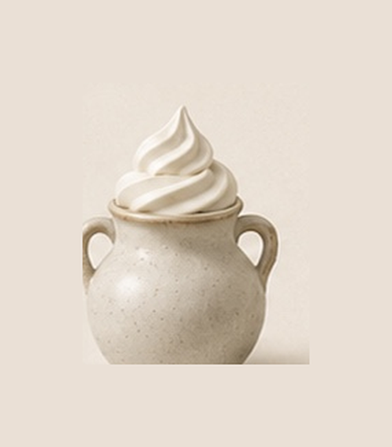 Turkish kefir frozen yogurt