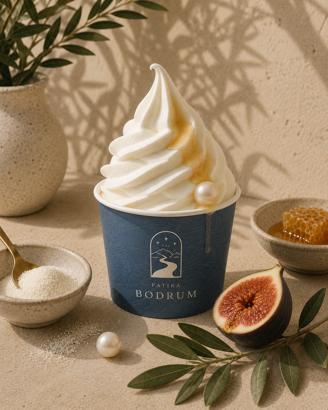 Signature Bodrum Glow yogurt swirl